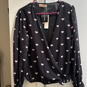 Heart blouse